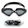 Lunettes de natation adulte Murano SCHILDKRÖT, blanc/noir, joints souples en silicone, sangle divisée, anti-buée, protection UV 940056