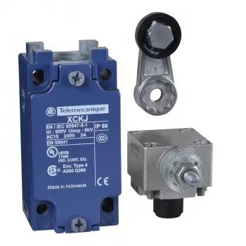 Interrupteur de position TMSS Allemagne Telemechanique Sensors IP66, IP67, IP68, levier rotatif métallique XCKJ10511