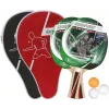 Ensemble de tennis de table DONIC SCHILDKRÖT Top Team 1016,00 cm (400) - 2 raquettes Top Team 400, 3 balles 788495