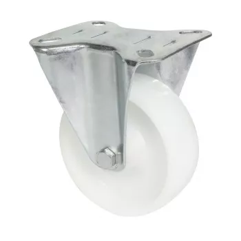 Roulette fixe pour engins de transport RO 8500 Wagner design yourself argent (4850001), roue 80 mm, 100 kg