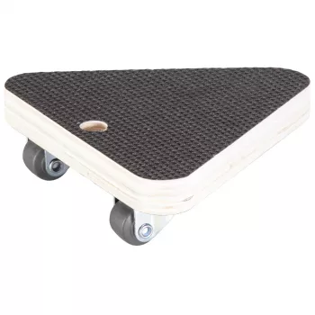 Rouleau de transport Wagner design yourself MM 1314 marron 140 x 140 x 43 mm jusqu'à 100 kg (20131401)