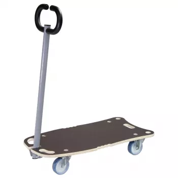 Chariot plateforme extensible Wagner design yourself STAR CARRIER MM 1187 marron 300 kg 20118701