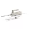 Couteau électrique GRAEF EK508EU 180 W, lames en inox, 2 lames à dents, poignée ergonomique, bloc de rangement en bois, interrupteur de sécurité, câble 1,2 m, blanc