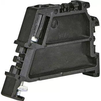 Bloc de bornes à vis ETI ES-BT/3, borne de fin et borne de neutre, 3 points de connexion, 800 V, 32 A, noir 003903229