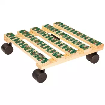Chariot à plantes carré WAGNER design yourself GH0653 en bois 29 x 8 cm 20065301