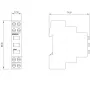 Contact auxiliaire Siemens 5TE5802, 1NO+1NC, montage latéral, multicolore