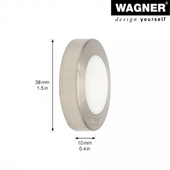 Butoir de porte Wagner EH 5141 15514111, zamak, caoutchouc massif