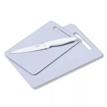 Set de planches à découper de cuisine en plastique Kesper