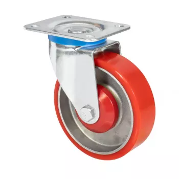 Roulette pivotante renforcée RO 0125 Wagner design yourself rouge (4012501)