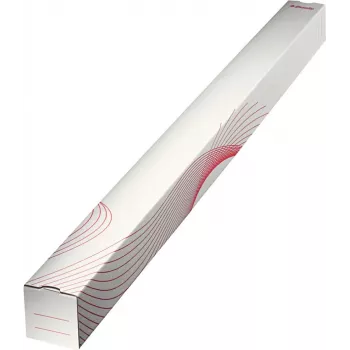 Tubes carrés pliables en carton LEITZ Esselte 75 x 75 mm, longueur 1100 mm, carton ondulé, empilables, pour envoi postal et archivage, 10 pièces (20958)