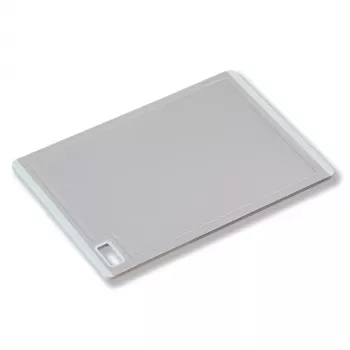 Kesper planche à découper en plastique 30x20x0,9 cm, blanche