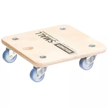 Roulette de transport MM 1353 Wagner design yourself bouleau 29,0 x 29,0 x 8,6 cm jusqu'à 250 kg (20135301)