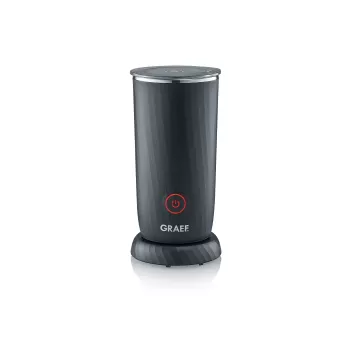 GRAEF MS 402 EU mousseur à lait automatique, capacité de chauffe 240 ml, noir