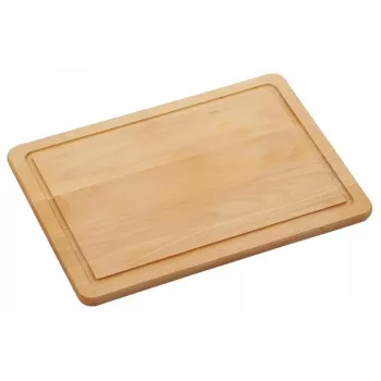Kesper planche à découper en bois de hêtre 38x28x1,5 cm