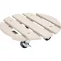 WAGNER design yourself rouleau à plantes GH0527 plastique, Ø 29 cm blanc rond, 1 pièce (20052701)