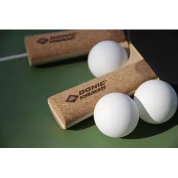 DONIC SCHILDKRÖT raquette de tennis de table Persson 500 avec manche en liège, revêtement Elite, mousse 1,6 mm, orientée contrôle 728451