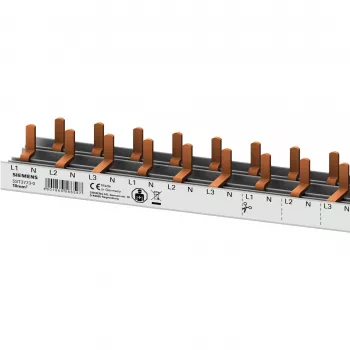 SIEMENS 5ST37730 barre omnibus à broches 10mm² 3P+N 1000mm