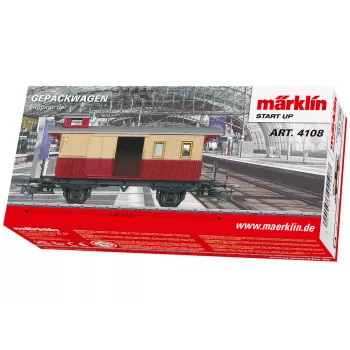 Märklin 4108 H0 voiture voyageurs 2e classe à jupes DB époque III-IV