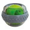 SCHILDKROT Spinball entraîneur gyroscopique pour main et bras, gris/vert, 70 mm, 255 g 960121