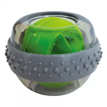 SCHILDKROT Spinball entraîneur gyroscopique pour main et bras, gris/vert, 70 mm, 255 g 960121