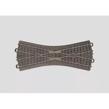 Aiguillage droit Märklin C-Gleis 24640 (H0, manuel, R2 360 mm)