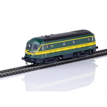 Märklin 37279 locomotive diesel SNCB série 59 avec décodeur mfx+ et éclairage LED H0