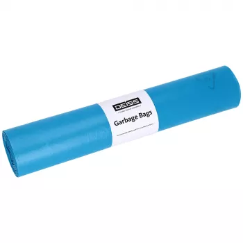 Sacs poubelle renforcés DEISS STANDARD 120 l bleus 6 µm (pack de 25) 20067