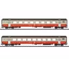 Märklin 42191 ensemble de 2 voitures voyageurs H0 Swiss Express des SBB