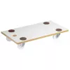 Wagner MM 1319 20131901 Rouleau de transport, jusqu'à 200 kg, blanc