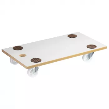Wagner MM 1319 20131901 Rouleau de transport, jusqu'à 200 kg, blanc