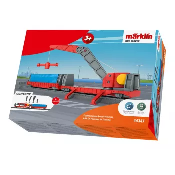 Coffret complément chargement avec wagon-grue Märklin World 44347 H0