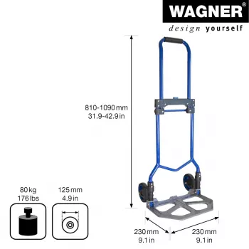 Diable MM 4123 jusqu'à 80 kg Wagner design yourself (20412301)