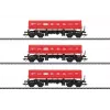Coffret de 3 wagons à basculement latéral Fas de DB Schenker Rail Polska S.A. Märklin 48458 H0