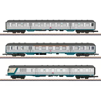 Märklin 087183 Ensemble de wagons Karlsruher Kopf DB A à l'échelle Z