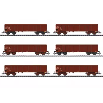 Wagon de marchandises couvert Märklin 046919 H0 AC Gms 30 Deutsche Bundesbahn époque III