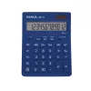 Calculatrice de bureau Maul MXL 12 bleu clair 12 chiffres pile et solaire 7267034