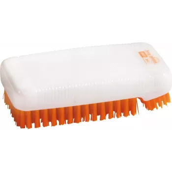 Haug Bürsten 7206 Nail Brush White Orange Plastic