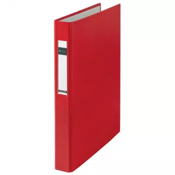 Classeur à anneaux LEITZ Standard A4 surdimensionné rouge 2 anneaux D dos 41 mm diamètre des anneaux 25 mm 4210-00-25