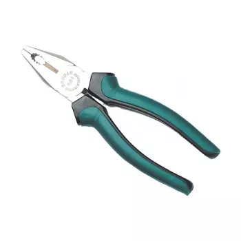 Pince combinée Profi BRÜDER MANNESMANN 180 mm, acier à outils de haute qualité, poignée multicomposants, finition mate - 1 pièce (10937)