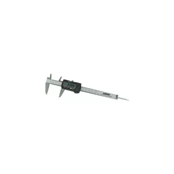 Brüder Mannesmann pied à coulisse numérique M823-160, 0-150 mm, résolution 0,01 mm, aluminium, avec étui