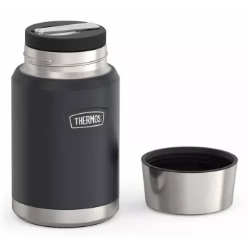 THERMOS ICON boîte repas isotherme 0,71 L noir, acier inoxydable isolé sous vide 4120333071