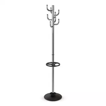 Portemanteau MAULpolaris en chrome avec 8 crochets, 177 cm 9402596 MAUL
