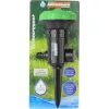 Arroseur circulaire Brüder Mannesmann avec piquet de sol en plastique, jet réglable, 1 pièce (M63612)