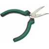 Pince à becs longs coudés pour électronique BRÜDER MANNESMANN GREEN LINE 125 mm, acier à outils, vert/argent/noir M 1070-5