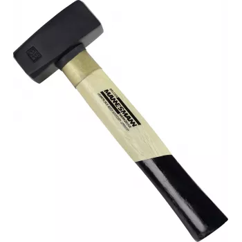 Marteau de charpentier Brüder Mannesmann M 76520, 1000 g, manche en fibre de verre, noir/orange