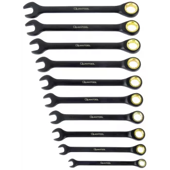 Jeu de 10 clés mixtes BRÜDER MANNESMANN Q25210 Quantool 8-19 mm