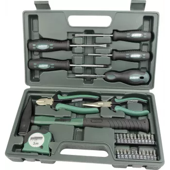 Ensemble d'outils de bricolage Brüder Mannesmann 31 pièces en mallette M29031
