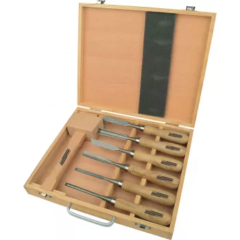 Ensemble de sculpture sur bois Brüder Mannesmann 7 pièces M66107