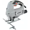 BRÜDER MANNESMANN M12781 800W Electronic Pendulum Jigsaw with 4-Stage Orbital Action, Tool-Free Blade Change, 0-3000 SPM, 80mm Wood Cutting Depth