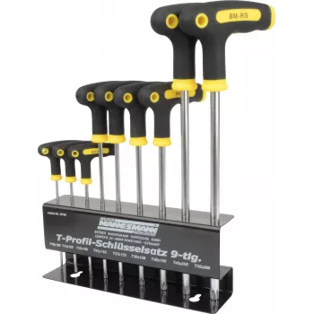 Jeu de clés Torx Brüder Mannesmann 9 pièces M18166 (M18166)